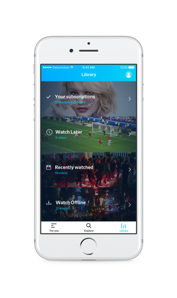 La nouvelle plateforme Dailymotion sera mobile-first 