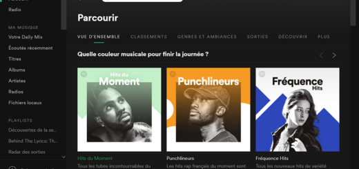 Playlists streaming Spotify